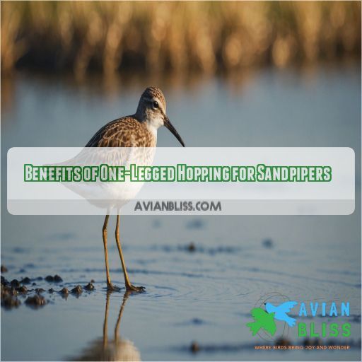 Benefits of One-Legged Hopping for Sandpipers