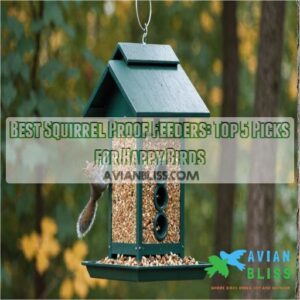 best squirrel proof feeders