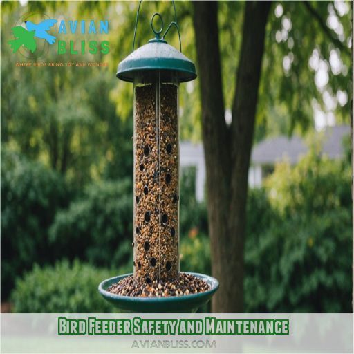 Bird Feeder Safety and Maintenance