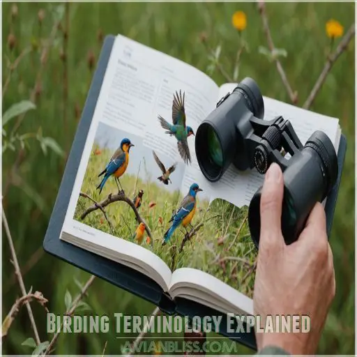 Birding Terminology Explained