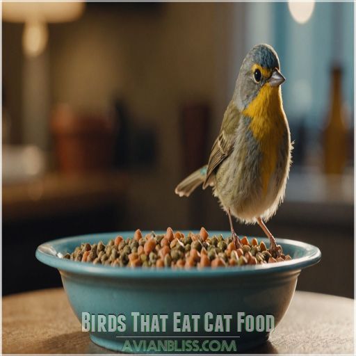 Birds That Eat Cat Food