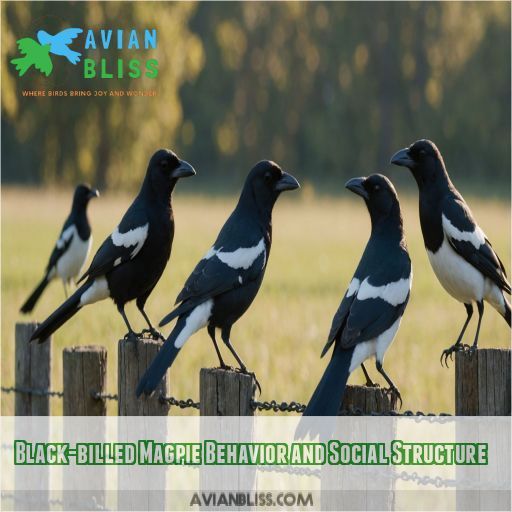 Black-billed Magpie Behavior and Social Structure