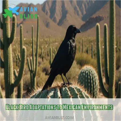 Black Bird Adaptations to Mexican Environments