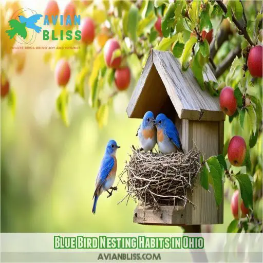 Blue Bird Nesting Habits in Ohio