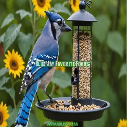 Blue Jay Favorite Foods