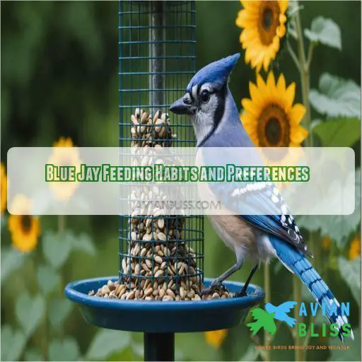 Blue Jay Feeding Habits and Preferences