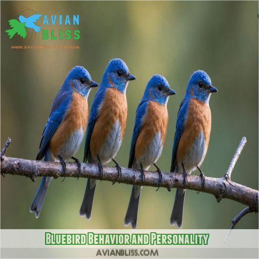 Bluebird Behavior and Personality