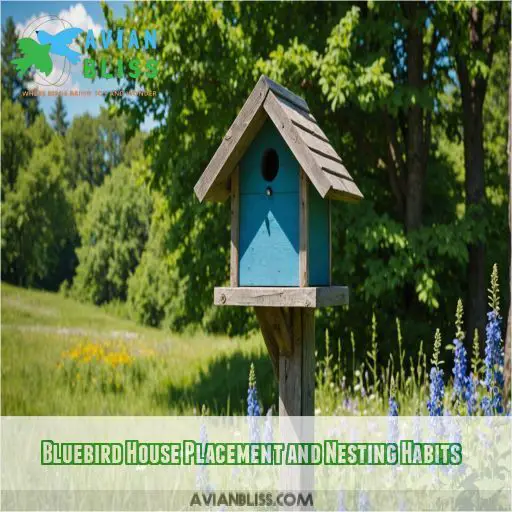 Bluebird House Placement and Nesting Habits