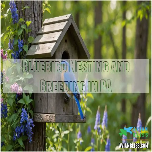 Bluebird Nesting and Breeding in PA