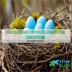 bluebirds nests and eggs