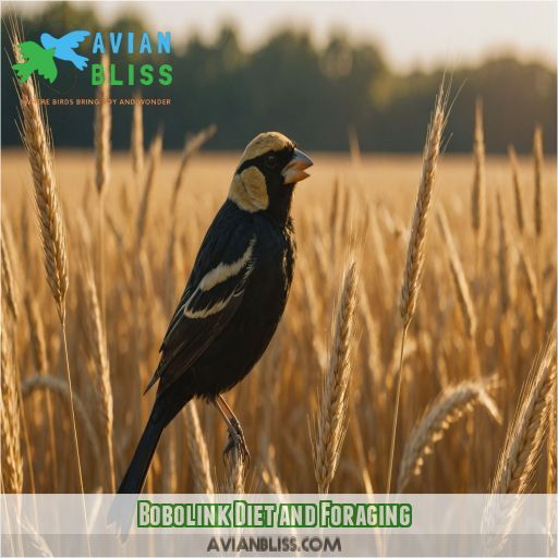 Bobolink Diet and Foraging