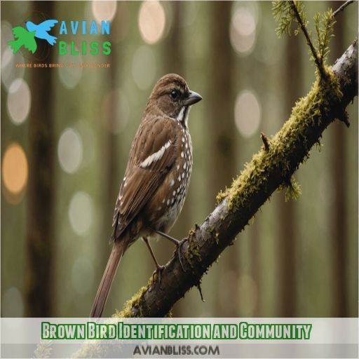 Brown Bird Identification and Community