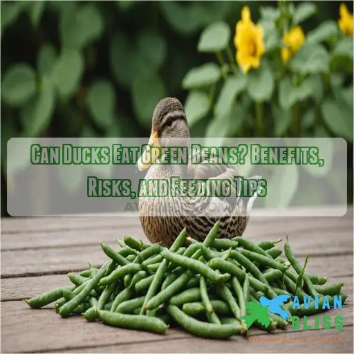 can ducks eat green beans