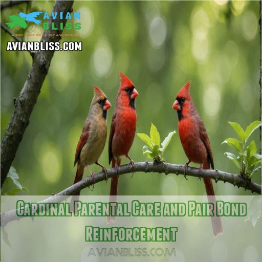 Cardinal Parental Care and Pair Bond Reinforcement