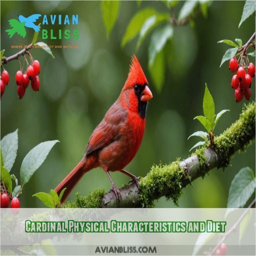 Cardinal Physical Characteristics and Diet