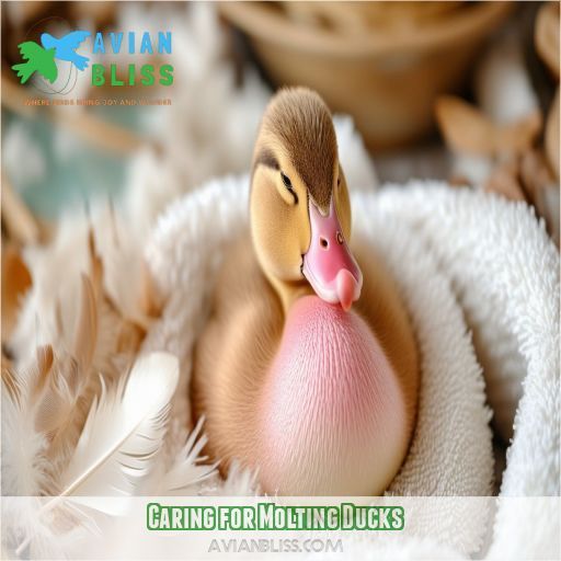 Caring for Molting Ducks