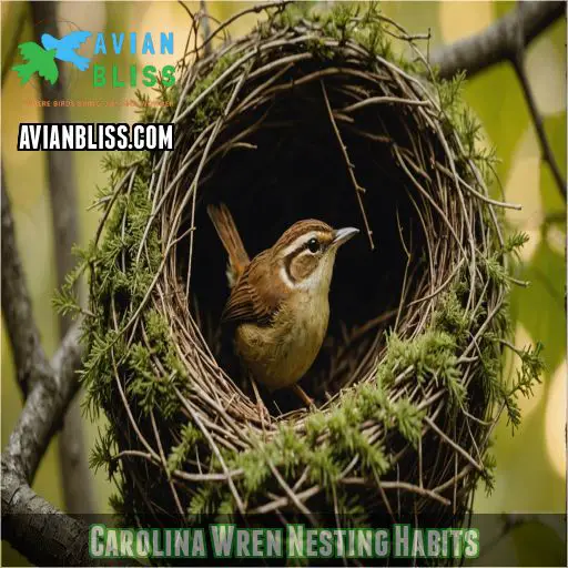 Carolina Wren Nesting Habits