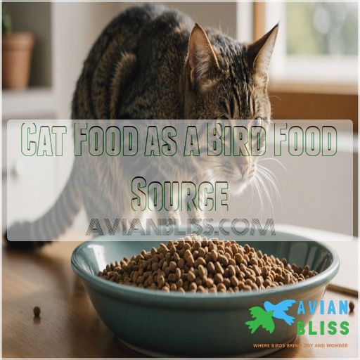 Cat Food as a Bird Food Source