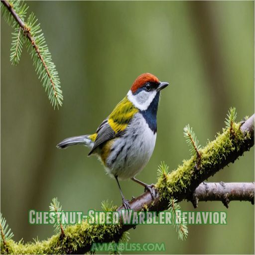 Chestnut-Sided Warbler Behavior