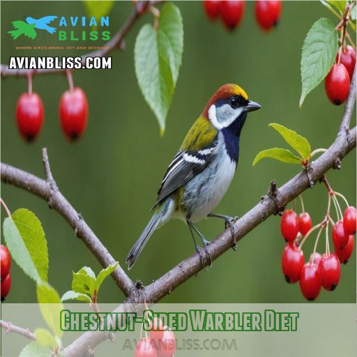 Chestnut-Sided Warbler Diet