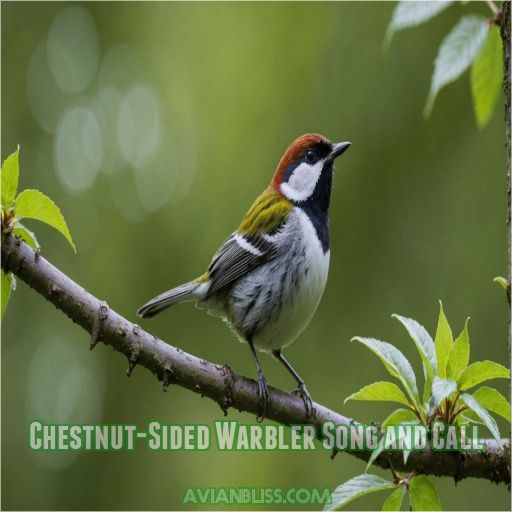 Chestnut-Sided Warbler Song and Call