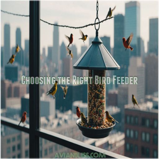 Choosing the Right Bird Feeder