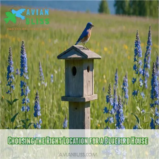 Choosing the Right Location for a Bluebird House