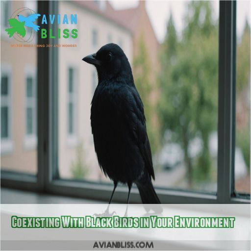 Coexisting With Black Birds in Your Environment