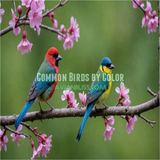 Common Birds by Color