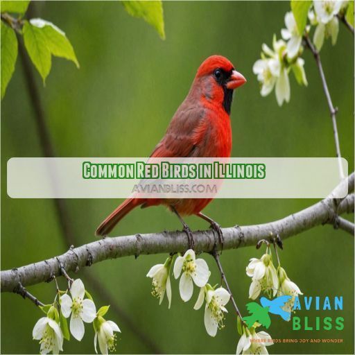 Common Red Birds in Illinois