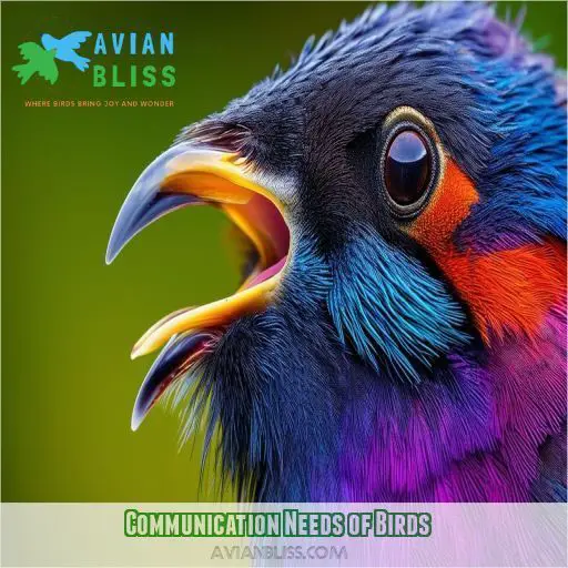 Communication Needs of Birds