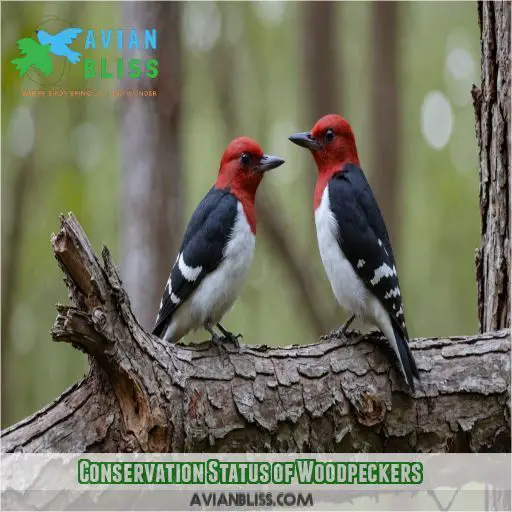 Conservation Status of Woodpeckers