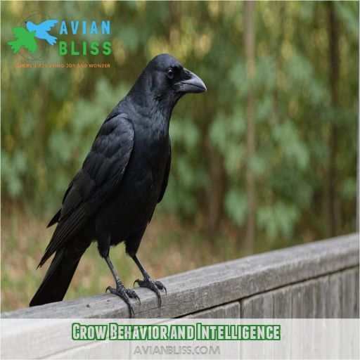 Crow Behavior and Intelligence