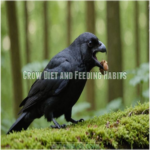 Crow Diet and Feeding Habits