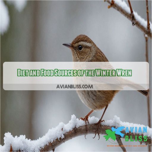 Diet and Food Sources of the Winter Wren