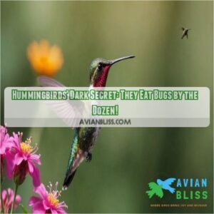 do hummingbirds eat bugs