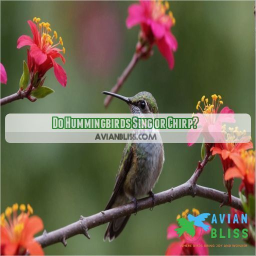 Do Hummingbirds Sing or Chirp