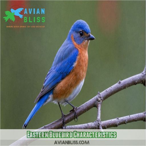 Eastern Bluebird Characteristics