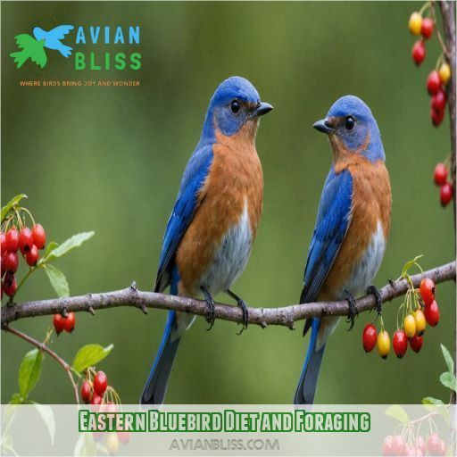 Eastern Bluebird Diet and Foraging