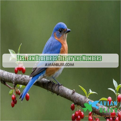 Eastern Bluebirds Diet by the Numbers