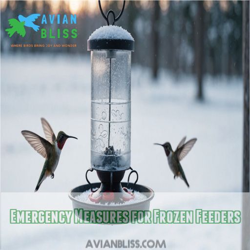 Emergency Measures for Frozen Feeders