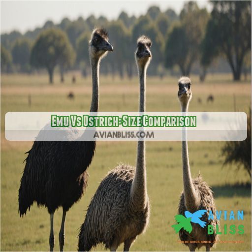 Emu Vs Ostrich: Size Comparison