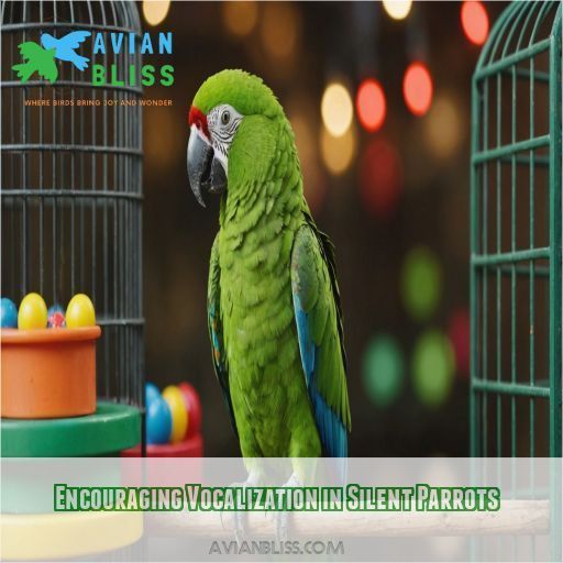 Encouraging Vocalization in Silent Parrots