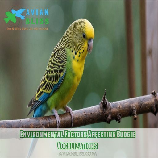 Environmental Factors Affecting Budgie Vocalizations