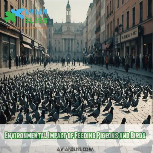 Environmental Impact of Feeding Pigeons and Birds