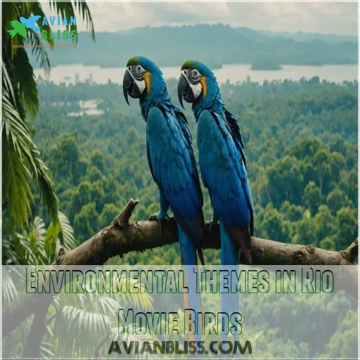 Environmental Themes in Rio Movie Birds