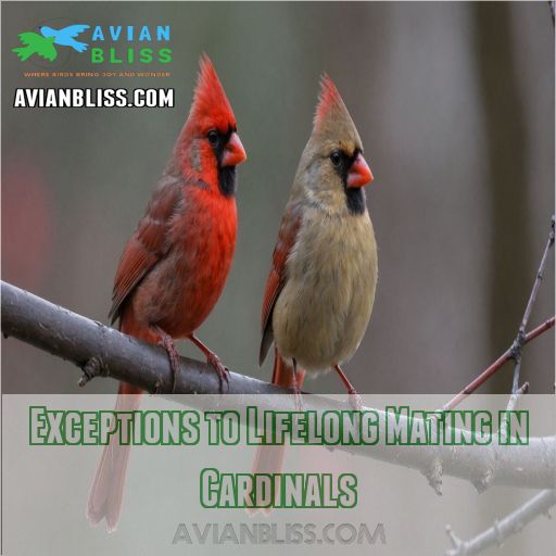 Exceptions to Lifelong Mating in Cardinals