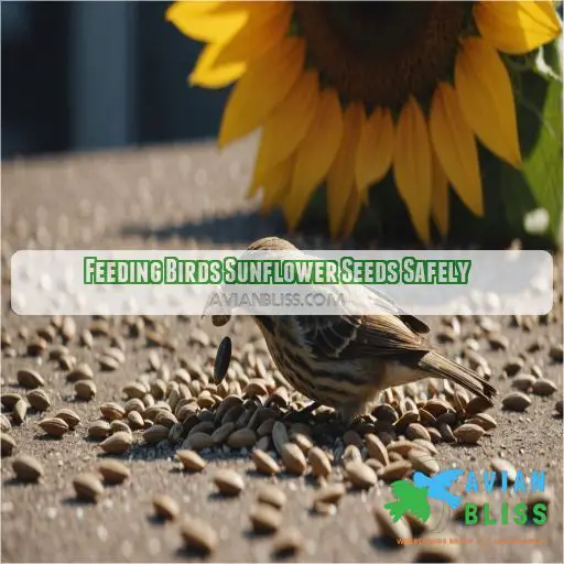 Feeding Birds Sunflower Seeds Safely