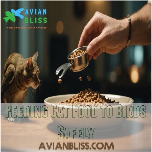 Feeding Cat Food to Birds Safely