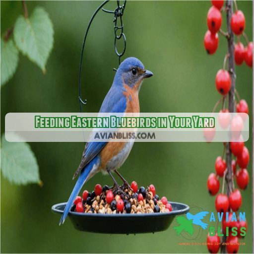 Feeding Eastern Bluebirds in Your Yard